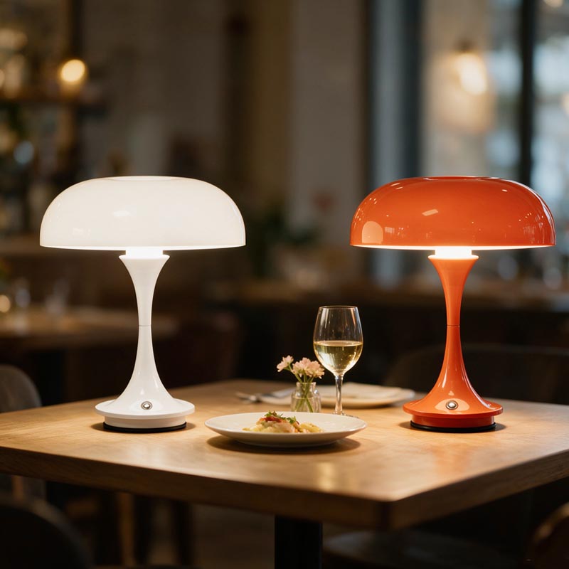 Retro lampa stołowa w kształci – Mushroom Table Lamp recenzja i cena