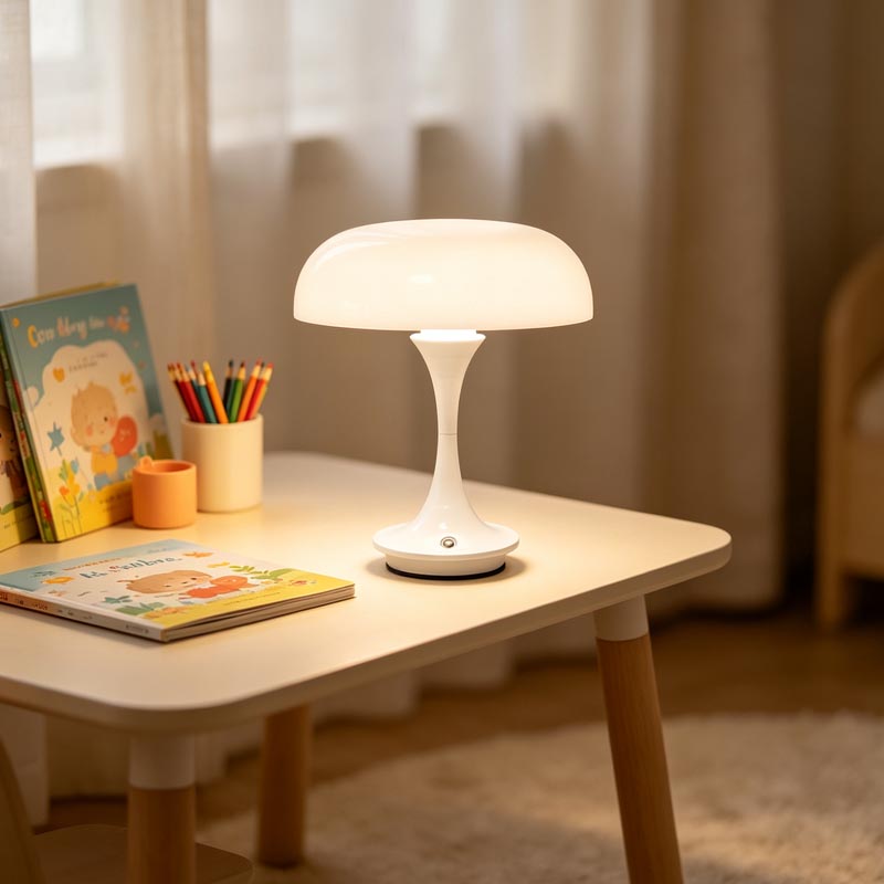 Retro lampa stołowa w kształci – Mushroom Table Lamp recenzja i cena