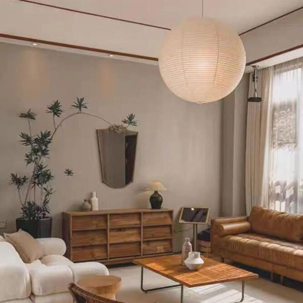 Okrągły papierowy abażur, wisz – Geometric Lamp Shade recenzja i cena