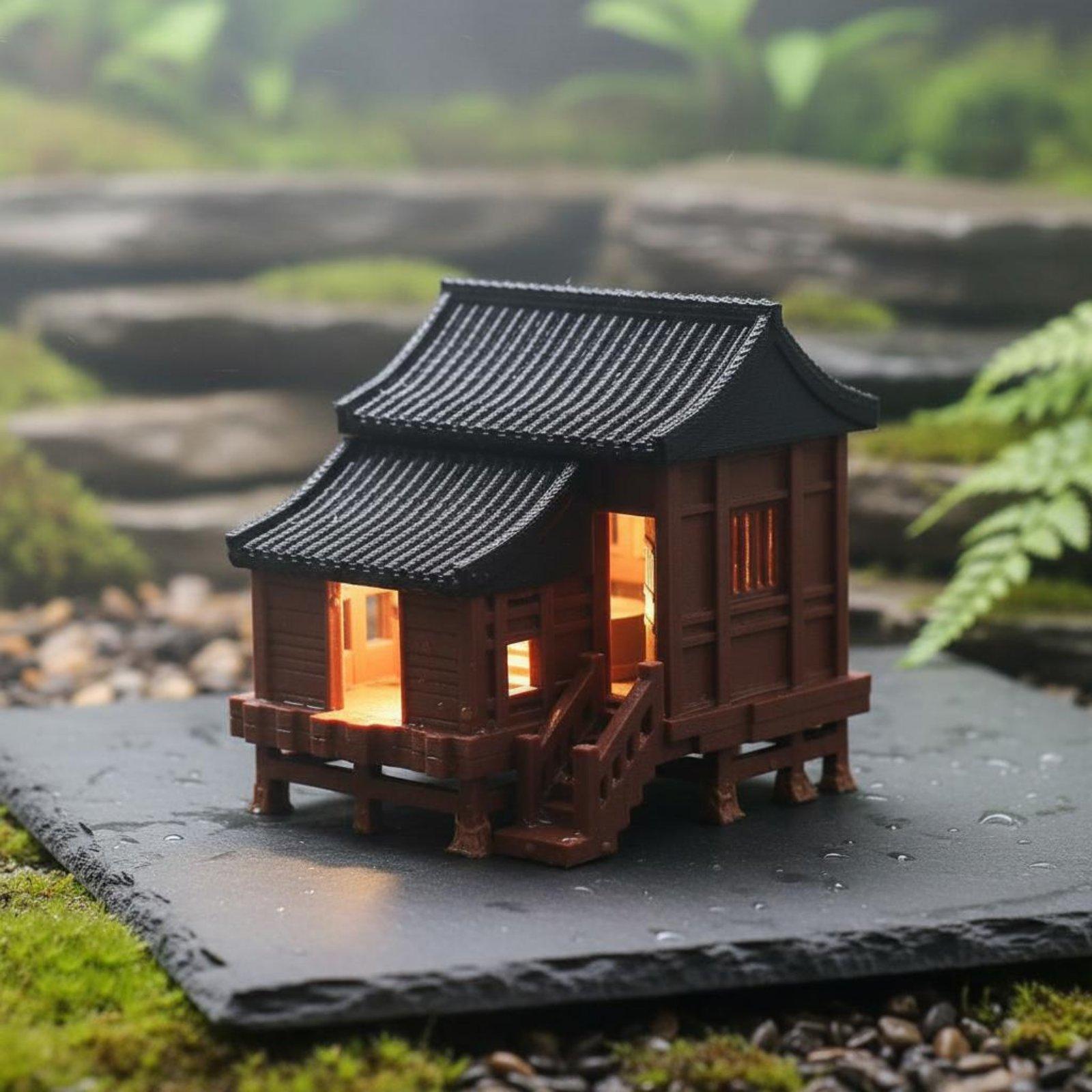 Miniaturowy domek z motywem st – Lighting Decor House recenzja i cena