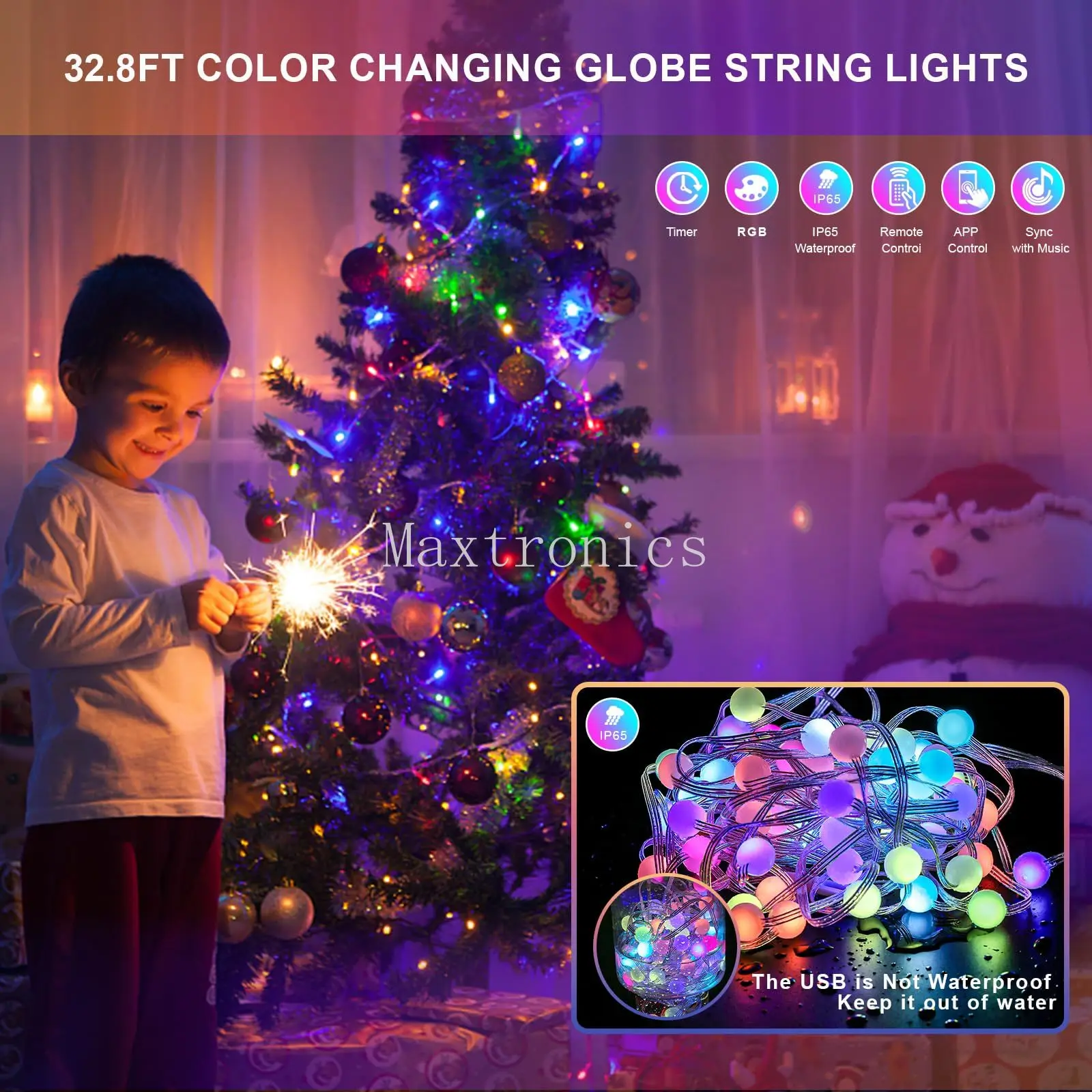 Inteligentne lampki LED RGB WS – Decor Lighting Address recenzja i cena