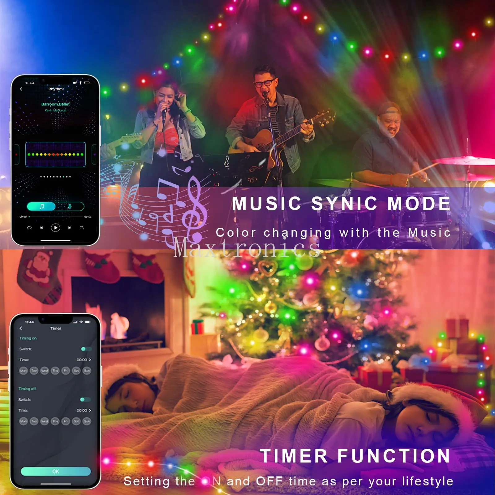Inteligentne lampki LED RGB WS – Decor Lighting Address recenzja i cena